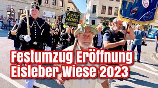 Festumzug Eisleber Wiese 2023 [upl. by Ailaro]