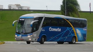 Buses da Cometa em Praia Grande SP Brasil  22102023 [upl. by Garrett]