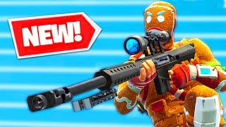 NEW HEAVY SNIPER Gameplay in Fortnite Battle Royale [upl. by Stephens738]