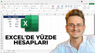 Excelde Yüzde Hesaplama  Excelde İndirimli Fiyatı Hesaplama excel [upl. by Gnouc]