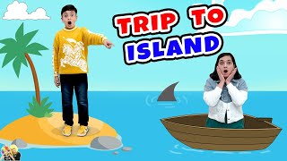 TRIP TO ISLAND  Family Trekking Travel Vlog  Aayu and Pihu Show [upl. by Nalda]