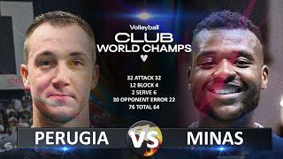 Sir Sicoma Perugia vs Itambé Minas  Volleyball Club World Championship 2023 [upl. by Nivan316]