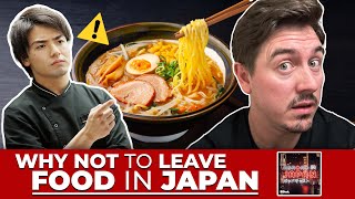 Why NOT to Leave Uneaten Food at a Japanese Restaurant  AbroadinJapan Podcast 3 [upl. by Schacker288]