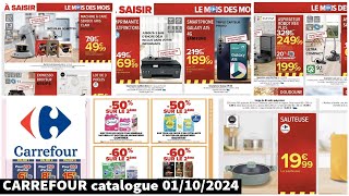 📢 CARREFOUR ❤️💛 CATALOGUE Du 1 OCTOBRE AU 14 OCTOBRE 💯 bonplan promotion carrefour arrivage [upl. by Tut]