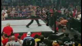 wweraw032904 shelton benjamin vs triple h part 3 [upl. by Shell288]