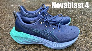 ASICS Novablast 4  First Impressions [upl. by Dupuis]