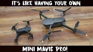 Eachine E58 Toy Drone  The Pint Size Mavic Pro [upl. by Ruamaj]