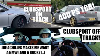 CRAZY Evo Trackday ft JOE ACHILLES  TUNED GTI TCR  MK8 GTI CLUBSPORT  AUDI R8 RWD  G80 BMW M3 [upl. by Helmer]