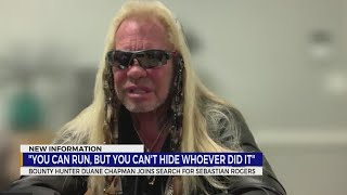 Bounty hunter Duane Dog Chapman joins search for Sebastian Rogers [upl. by Okihsoy]