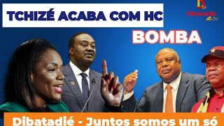 TCHIZÉ DOS SANTOS  VOLTOU EM GRANDE  DIALUNGANA AMBRÓSIO REBATE O CONVIDADO DA TV ZIM [upl. by Mat507]