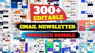 300 Best Professionallooking Newsletters Design Bundle [upl. by Guthry165]