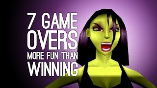 7 Times a Game Over was More Fun than Winning Does This Make Us Bad People [upl. by Porcia]