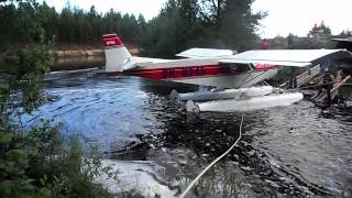 STOL 701 on floats [upl. by Aramo]