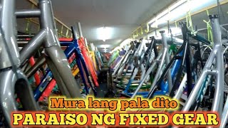 Murang Fixed Gear Frame Set Dito Lang Pala Mura  Fixie [upl. by Aldon]