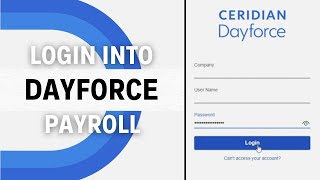 How To Login Dayforce Payroll [upl. by Elleirbag]