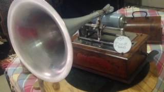 Dixie novelty Band  pathe coquet phonograph 1895 [upl. by Ecirrehs]