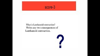 lanthanide contraction  Plus two Chemistry [upl. by Thera912]