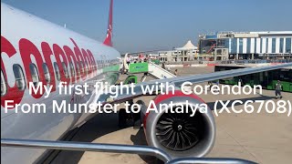 My first flight with Corendon Airlines [upl. by Edd751]