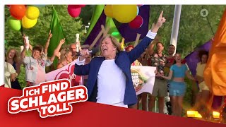 Jürgen Drews  Ein Bett im Kornfeld Die große Schlagerstrandparty 2022 [upl. by Ahsenwahs553]