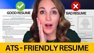 Build An ATSFriendly Resume With ChatGPT  EASY GUIDE amp FREE TEMPLATE [upl. by Nnyliak]