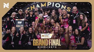 Grand Final Highlights  Adelaide Thunderbirds vs Melbourne Vixens  Suncorp Super Netball [upl. by Neelloc]