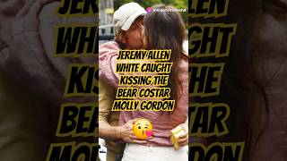 Jeremy Allen White CAUGHT Kissing The Bear Costar Molly Gordon [upl. by Aihsitan463]