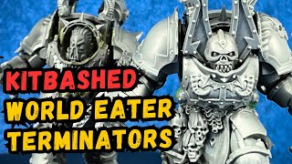 Kitbashing World eater Terminators for Warhammer40k [upl. by Carl539]