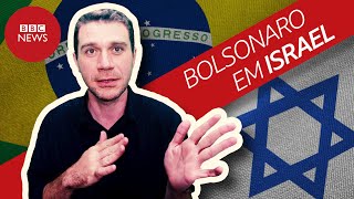 Chegada de Bolsonaro a Israel [upl. by Dorine]