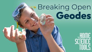 Breaking Open Geodes [upl. by Darach]