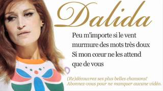 Dalida  Rendezvous au Lavandou  Paroles Lyrics [upl. by Neelyahs]