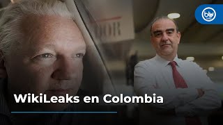 WikiLeaks en Colombia así fue el cara a cara de Fidel Cano y Julian Assange [upl. by Born490]