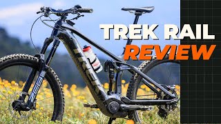 Trek Rail Review  A Plush Powerful amp Frustratingly NearPerfect Electric Mountain Bike [upl. by Aelegna]