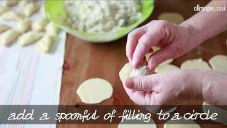 How to make pierogi Polish dumplings video  Allrecipescouk [upl. by Concettina48]