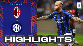 MilanInter 03  Trionfo nerazzurro a Riad Gol e Highlights  EA Sports Supercup 2023 [upl. by Hanae]