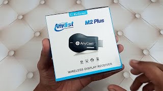 How To Setup Anycast M2 Plus  Connect To TV Full Tutorial With Unboxing [upl. by Sarad]