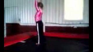 3 year old gymnast  back handsprings [upl. by Downall162]