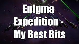 Elite Dangerous  Enigma Expedition  Best Bits [upl. by Pilloff647]