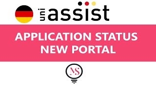 How to Check Uni assit Application Status using new portal 2020 [upl. by Tallbott]