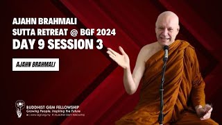 Day 9 Sutta Session 3 Ajahn Brahmali Sutta Retreat 2024 SN 2259 [upl. by Salvatore875]