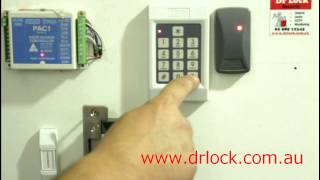 Change the code on PAC1 Access Control Sydney [upl. by Noleta]