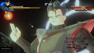 Godly Divine Wrath Combo Gohan Black  Dragon Ball Xenoverse 2 [upl. by Cerf426]