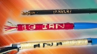 DIY Cómo hacer plumas con tu nombre para este regreso a clases [upl. by Tryck]