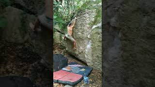 Lequilibrista  7A La Riba Clot den Goda lariba rockclimbing boulder escalada climbing [upl. by Bethany626]