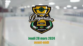 Coupe Desjardins à Bonaventure Jeudi 28 mars 2024 AM [upl. by Shewmaker]