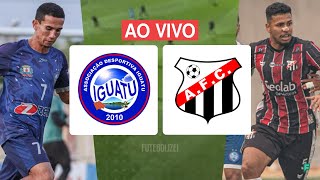 IGUATU 3X3 ANÁPOLIS AO VIVO  QUARTAS DE FINAL  BRASILEIRÃO SÉRIE D [upl. by Adnuhsed]