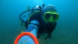 Diving Magnetic Island Giant Clams and ship Wreck [upl. by Aniwde]