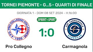 Pro Collegno U15  Carmagnola 2tempo [upl. by Garbe]