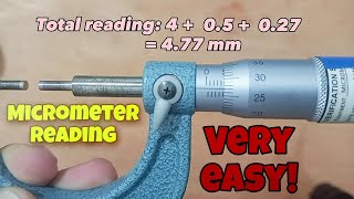 How to read Micrometer easy way [upl. by Esmond490]