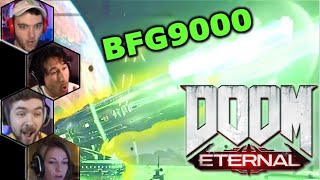 GAMERS REACT To GETTING THE BFG9000  DOOM Eternal Reaction  BFG10000 [upl. by Laverna]