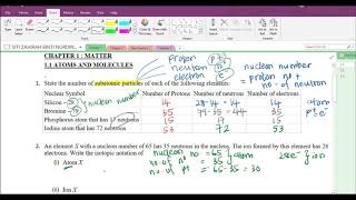 11 Part 1 Subatomic Particles and Isotopic Notation [upl. by Nomrah]